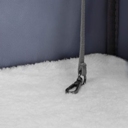 Prepravka pre psy a mačky 2-poschodia na kolieskach SPRINGOS PA0326 sivá