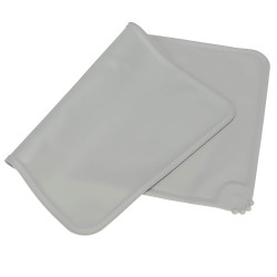 Protišmyková podložka pod misky 48x30 cm SPRINGOS PA1060 sivá