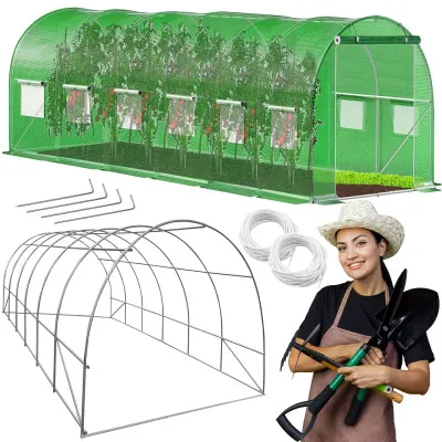 Záhradný fóliovník 6x3x2 m 18m2 SPRINGOS GT0005