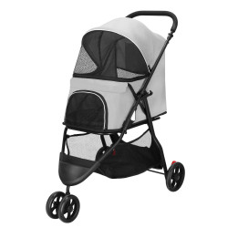 Kočík pre psov SPRINGOS PAWGO šedý