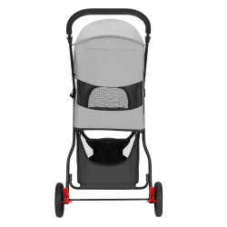 Kočík pre psov SPRINGOS PAWGO šedý