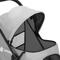 Kočík pre psov SPRINGOS PAWGO šedý