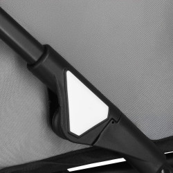 Kočík pre psov SPRINGOS PAWGO šedý