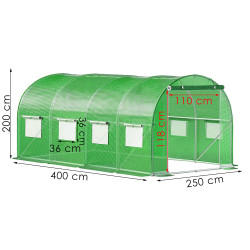 Náhradná fólia pre fóliovník 4x2,5x2 m SPRINGOS GT0003F