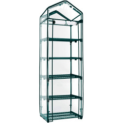 Záhradný fóliovník 70x50x190 cm 5 políc SPRINGOS GT0007