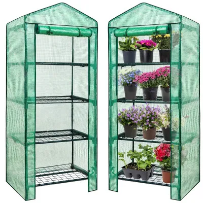 Záhradný fóliovník 70x50x160 cm 4 police SPRINGOS GT0008