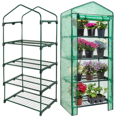 Záhradný fóliovník 70x50x160 cm 4 police SPRINGOS GT0008