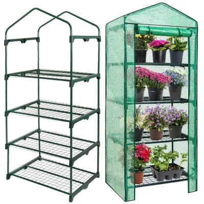 Záhradný fóliovník 70x50x160 cm 4 police SPRINGOS GT0008