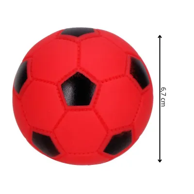 Hračka pre psov - Futbalová loptička pískacia SPRINGOS PA0288