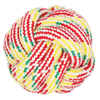 Hračka pre psov / mačky - Loptička 8 cm bavlnená SPRINGOS PA0277