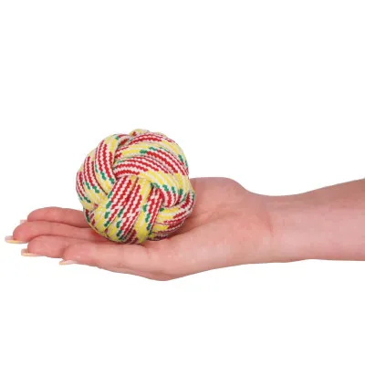 Hračka pre psov / mačky - Loptička 8 cm bavlnená SPRINGOS PA0277