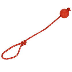 Hračka pre psov - Preťahovadlo s loptičkou 50 cm SPRINGOS PA1055