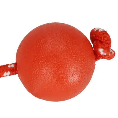 Hračka pre psov - Preťahovadlo s loptičkou 50 cm SPRINGOS PA1055