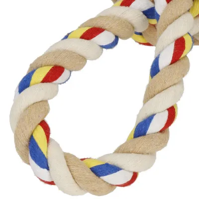 Hračka pre psov - Preťahovadlo s pešo 60 cm SPRINGOS PA1066