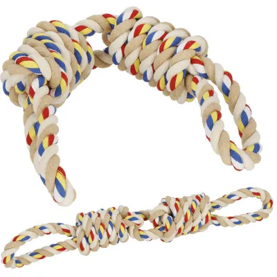 Hračka pre psov - Preťahovadlo s pešo 60 cm SPRINGOS PA1066