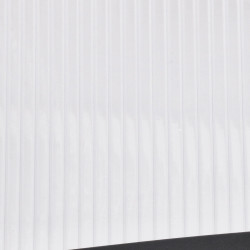 Vchodová strieška 120x75 cm SPRINGOS POLYROOF čierna/transparentná