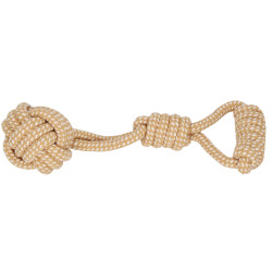 Hračka pre psov - Preťahovadlo s loptičkou 32 cm SPRINGOS PA0280