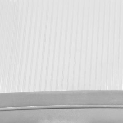 Vchodová strieška 200x95 cm SPRINGOS POLYROOF sivá/transparentná