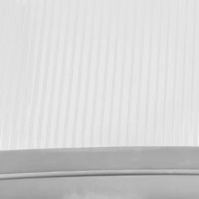 Vchodová strieška 200x95 cm SPRINGOS POLYROOF sivá/transparentná