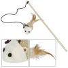 Hračka pre mačky - Udica s myškou a zvončekom 40 cm SPRINGOS PA1071