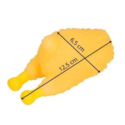 Hračka pre psov - Kurča pískacie SPRINGOS PA0285