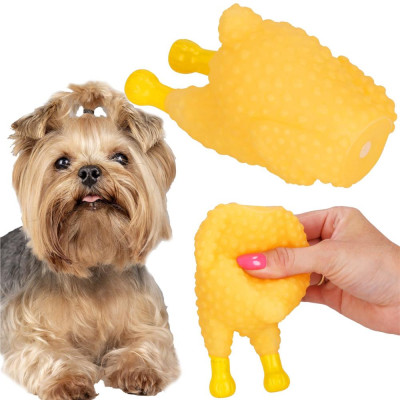 Hračka pre psov - Kurča pískacie SPRINGOS PA0285