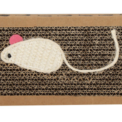 Kartónové škrabadlo pre mačky - Doska so šantou 36 cm SPRINGOS PA1080