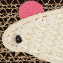 Kartónové škrabadlo pre mačky - Doska so šantou 36 cm SPRINGOS PA1080