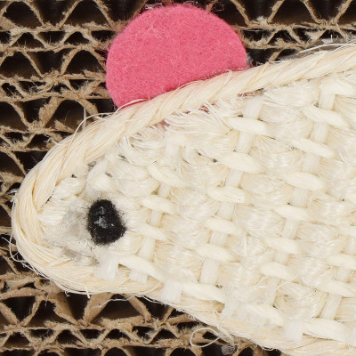 Kartónové škrabadlo pre mačky - Doska so šantou 36 cm SPRINGOS PA1080