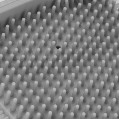 Silikónová štetka na záchod s nádobou SPRINGOS TB0018 biela