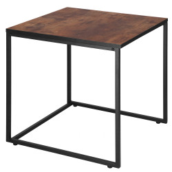 2x Konferenčný stolík SPRINGOS HF0024 hnedý