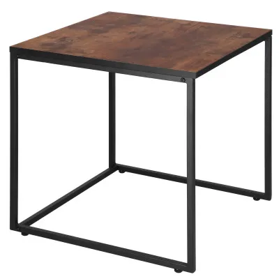 2x Konferenčný stolík SPRINGOS HF0024 hnedý