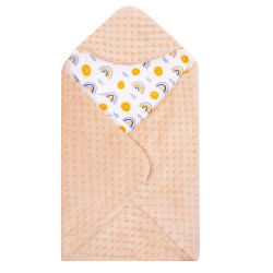 Zavinovačka do autosedačky obojstranná 77x77 cm SPRINGOS SUN béžová