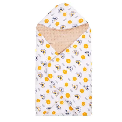 Zavinovačka do autosedačky obojstranná 77x77 cm SPRINGOS SUN béžová