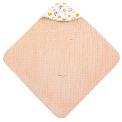 Zavinovačka do autosedačky obojstranná 77x77 cm SPRINGOS SUN béžová