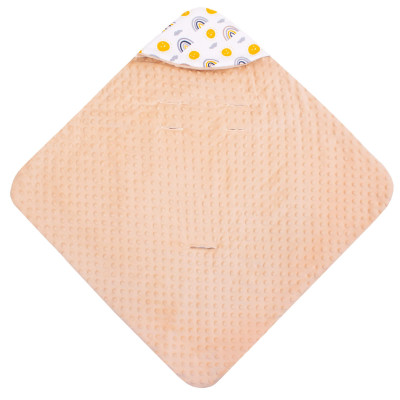 Zavinovačka do autosedačky obojstranná 77x77 cm SPRINGOS SUN béžová