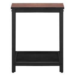 Konferenčný stolík 45x45x55 cm SPRINGOS HF0026 hnedý