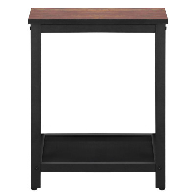 Konferenčný stolík 45x45x55 cm SPRINGOS HF0026 hnedý