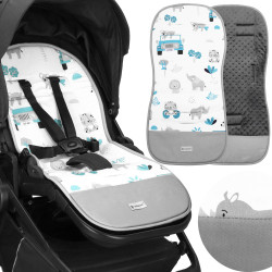 Podložka do kočíka obojstranná 78x37 cm SPRINGOS WILD