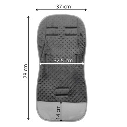 Podložka do kočíka obojstranná 78x37 cm SPRINGOS WILD