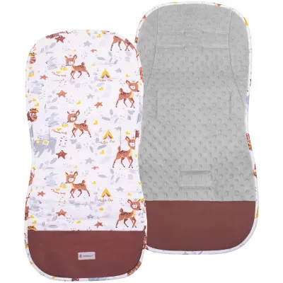 Podložka do kočíka obojstranná 78x37 cm SPRINGOS DEER