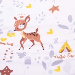 Podložka do kočíka obojstranná 78x37 cm SPRINGOS DEER