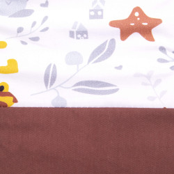 Podložka do kočíka obojstranná 78x37 cm SPRINGOS DEER