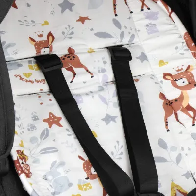 Podložka do kočíka obojstranná 78x37 cm SPRINGOS DEER