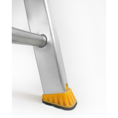 Hliníkové schodíky 4 stupne jednostranné DRABEST ALD4 MAX