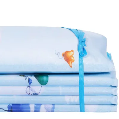 Plážové lehátko s vankúšom 180x60 cm SPRINGOS PM0014 modré