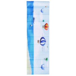 Plážové lehátko s vankúšom 180x60 cm SPRINGOS PM0014 modré