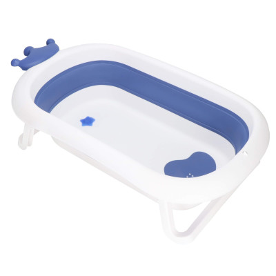Vanička pre bábätko skladacia 40L SPRINGOS CROWN modrá