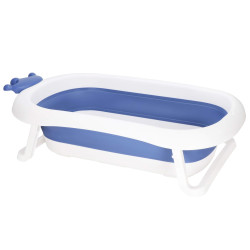 Vanička pre bábätko skladacia 40L SPRINGOS CROWN modrá