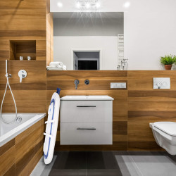 Vanička pre bábätko skladacia 40L SPRINGOS CROWN modrá